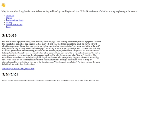 index screenshot