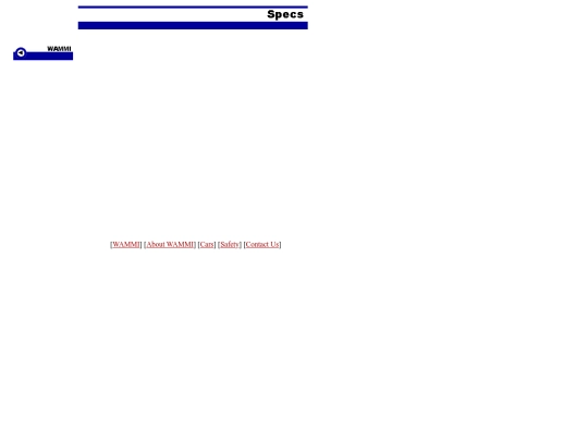 html/specs screenshot