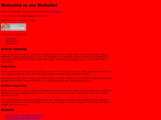 index screenshot