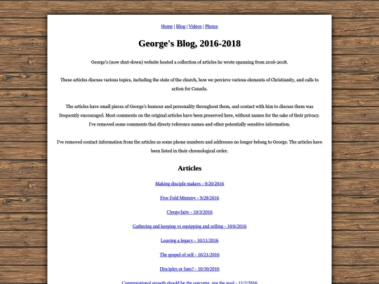 blog screenshot