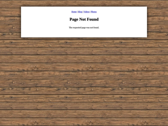 not_found screenshot