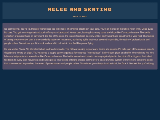 melee_and_skating screenshot