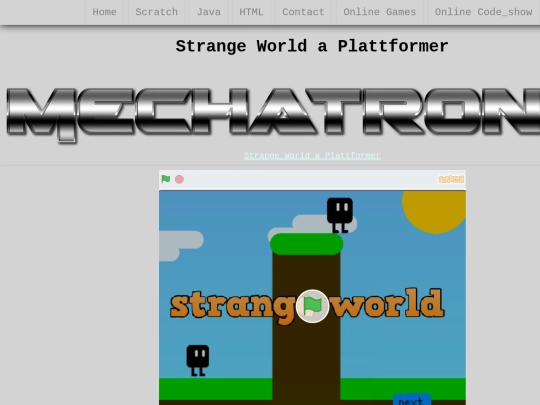 Strange_World_a_Plattformer screenshot