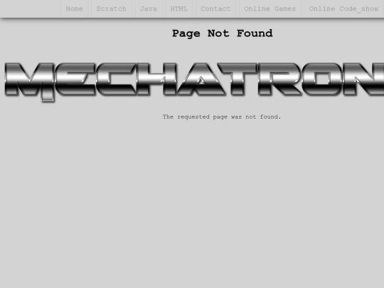 not_found screenshot