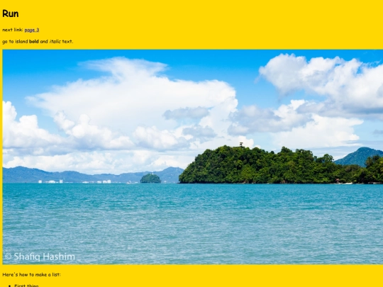 nextpage screenshot