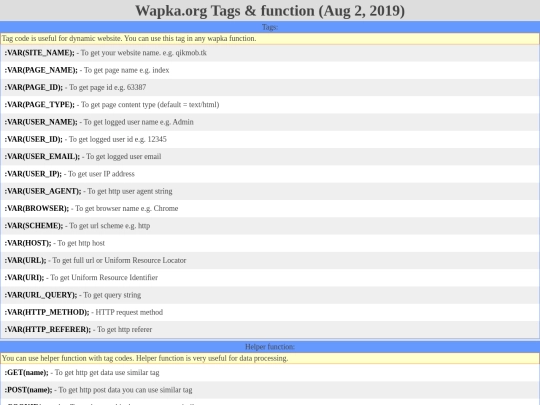 tags-wapka screenshot