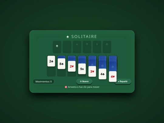 Juego/SolitaireClassic screenshot