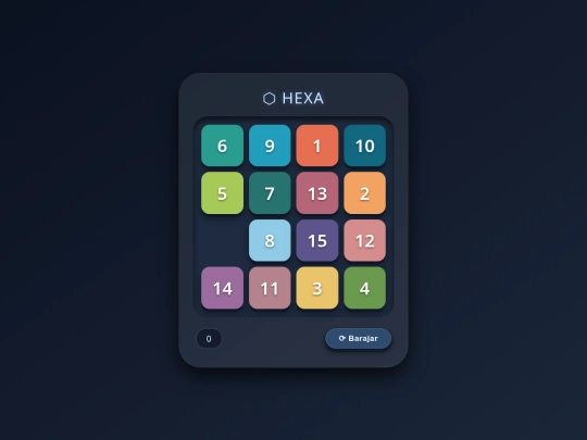 Juego/juegosHexaPuzzle screenshot