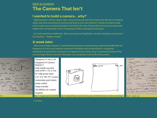 projects/camera screenshot
