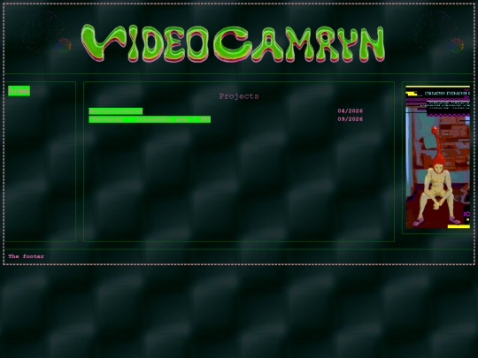 projects screenshot