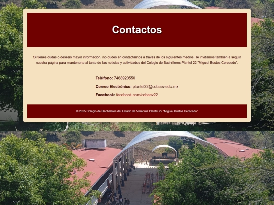 contacto screenshot