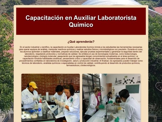 laboratorio screenshot