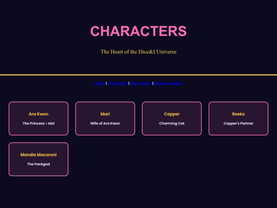 characters screenshot