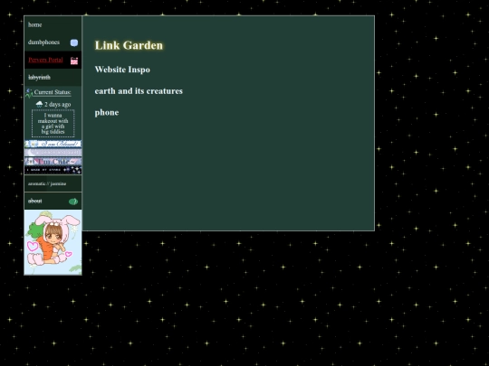 links screenshot