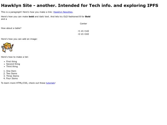 index screenshot
