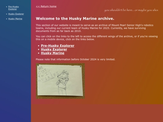 archive screenshot