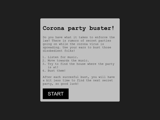 Games/corona-party-game screenshot