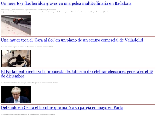 Noticias screenshot