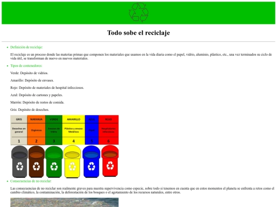 Reciclaje screenshot