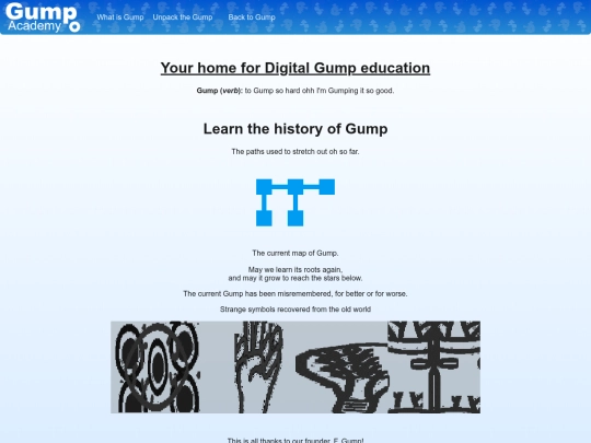 gumpacademy screenshot