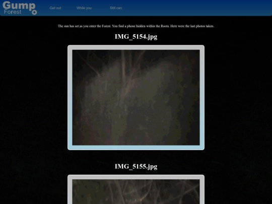 gumpforest screenshot