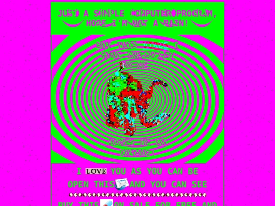 virus screenshot