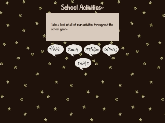 activities screenshot