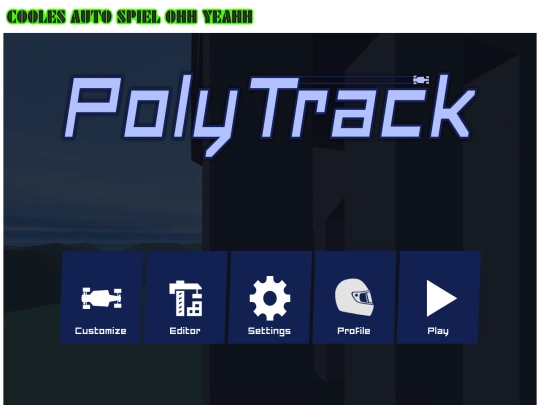 Polytrack screenshot