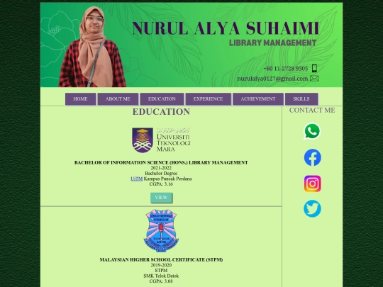 education screenshot