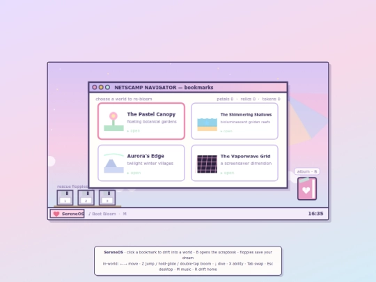 SereneOS screenshot