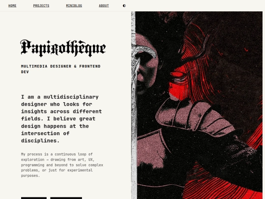 blog screenshot