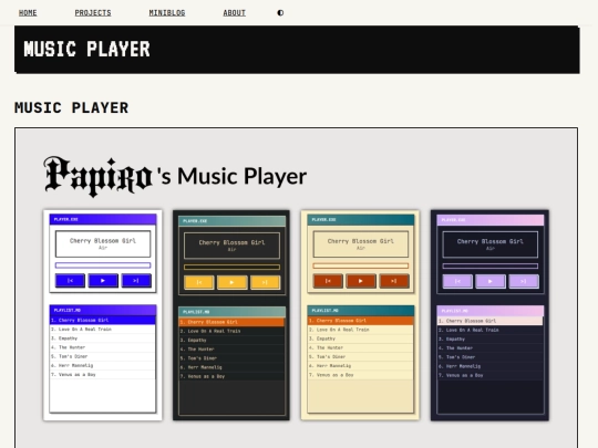 blog/minifeeds/updates/music-player screenshot