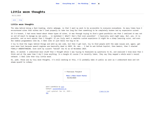 blog/posts/little-worm-thoughts screenshot
