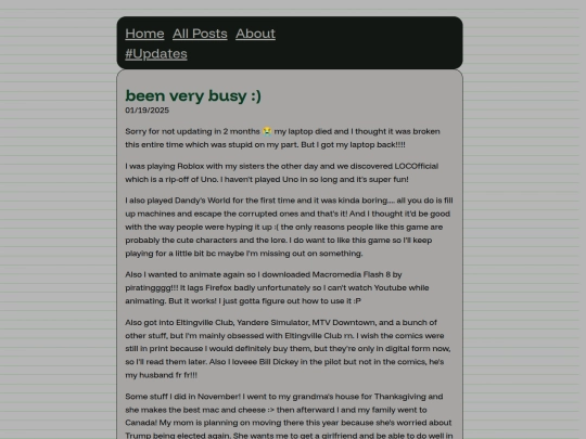blogging/posts/been-very-busy screenshot