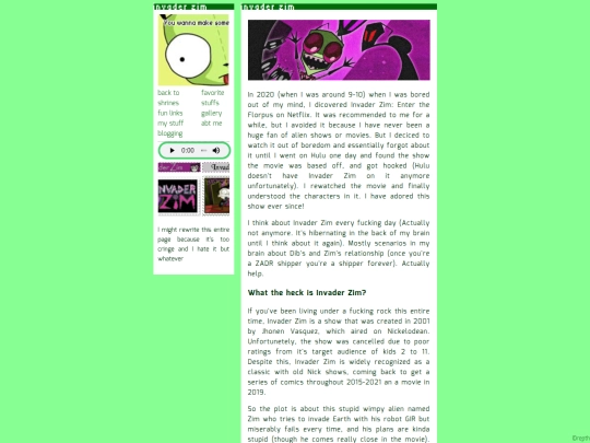 subpages/shrines/invader-zim screenshot