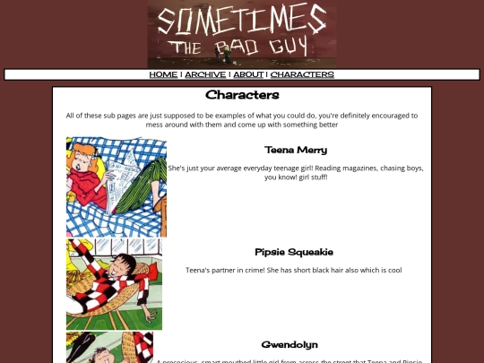 characters screenshot