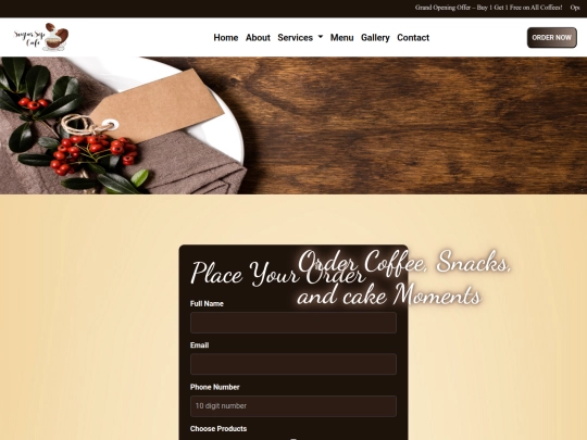 order screenshot