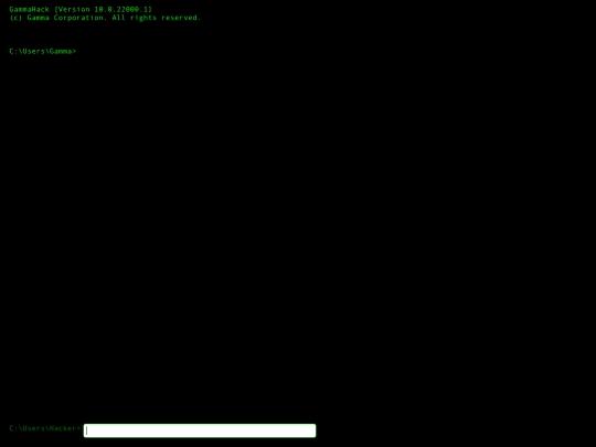 Gamma Hack screenshot