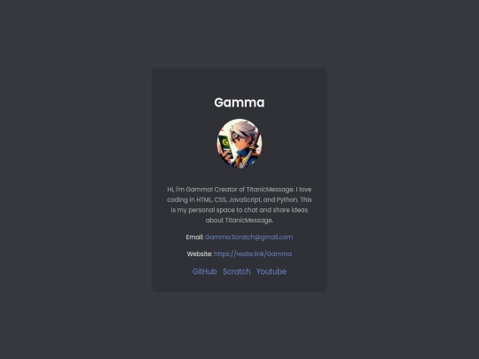 Gamma screenshot