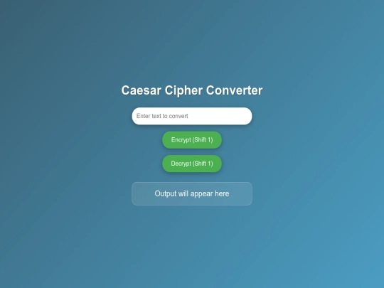 caesar screenshot