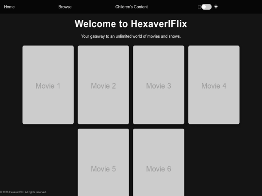 hexaverlflix screenshot