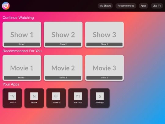 quarktv screenshot