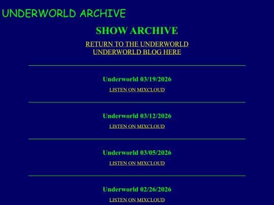 archive screenshot
