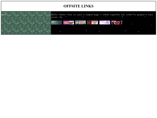 links screenshot