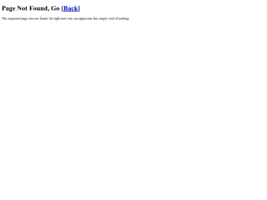 not_found screenshot