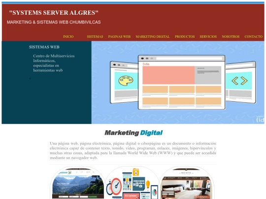 nuestro trabajo en grupo /paginasweb screenshot