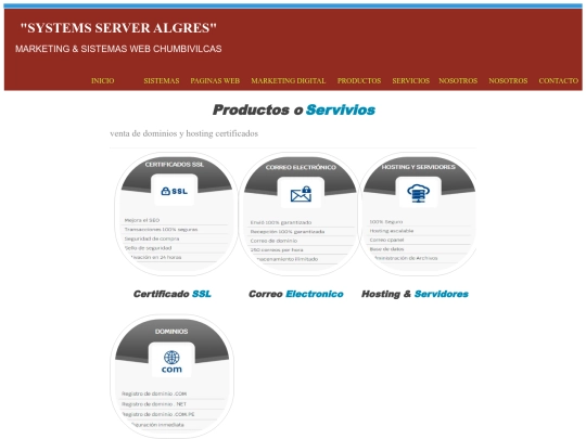 nuestro trabajo en grupo /productos screenshot