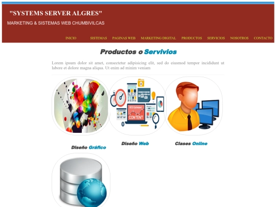 nuestro trabajo en grupo /servicios screenshot