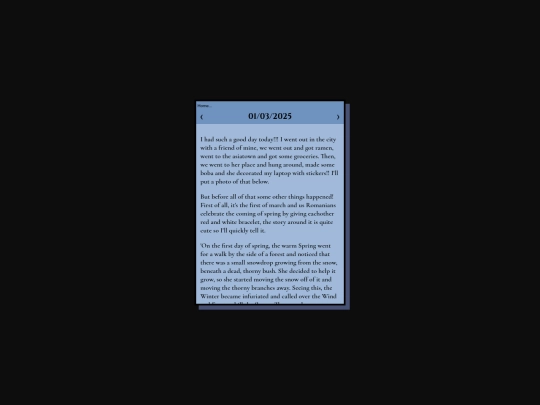 journals/01032025 screenshot