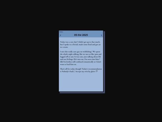 journals/05042025 screenshot